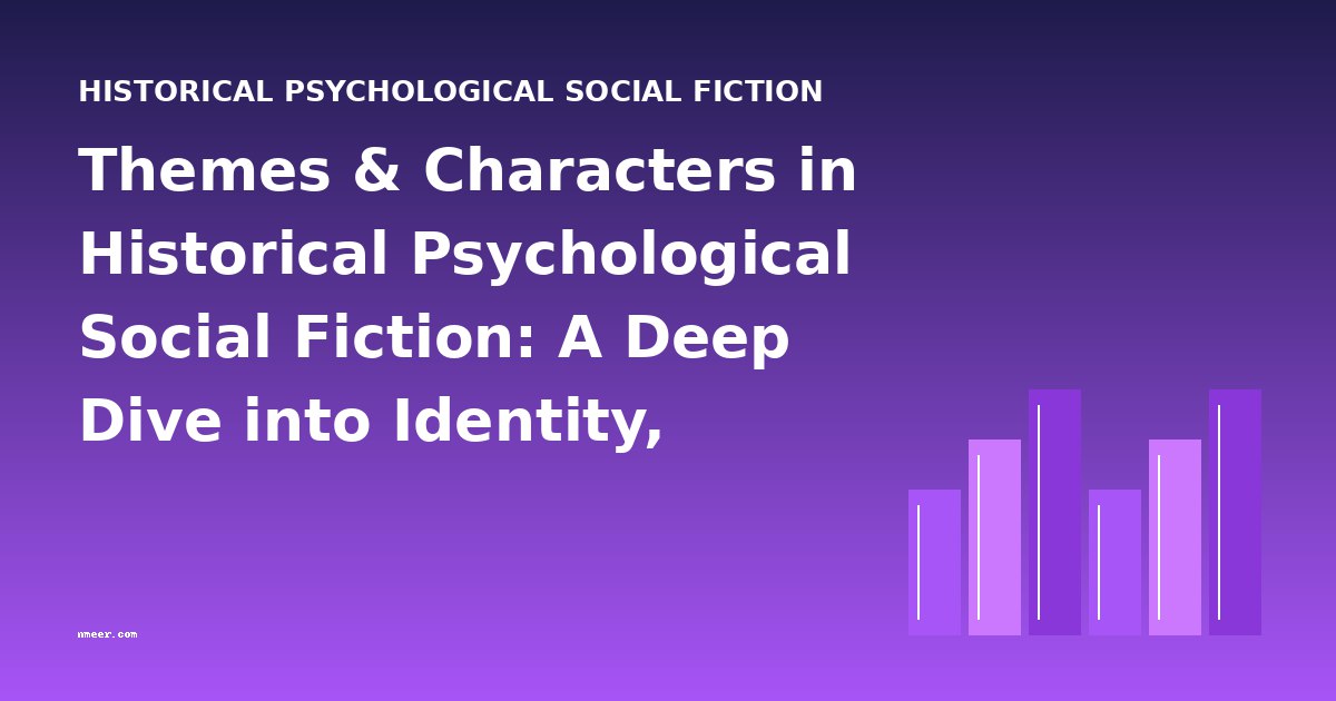 Themes & Characters in Historical Psychological Social Fiction: A Deep Dive into Identity, Society, and the Human Mind