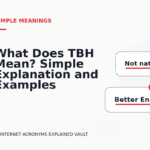 What Does TBH Mean? Simple Explanation and Examples
