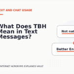What Does TBH Mean in Text Messages?