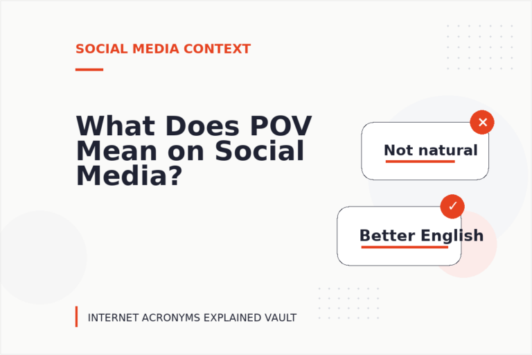 What Does POV Mean on Social Media? What Does POV Mean on Social Media?